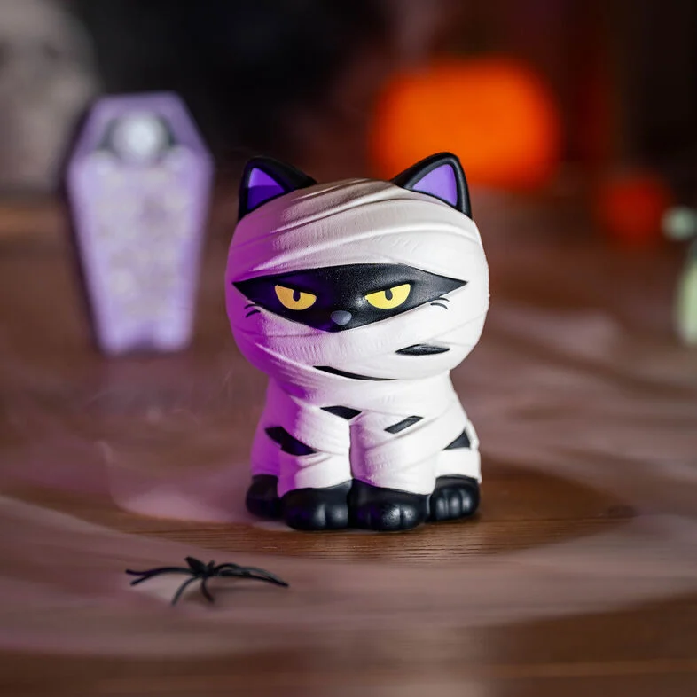 Legami Halloween Anti-Stress-Spielzeug - Mummy Cat - Stress Less