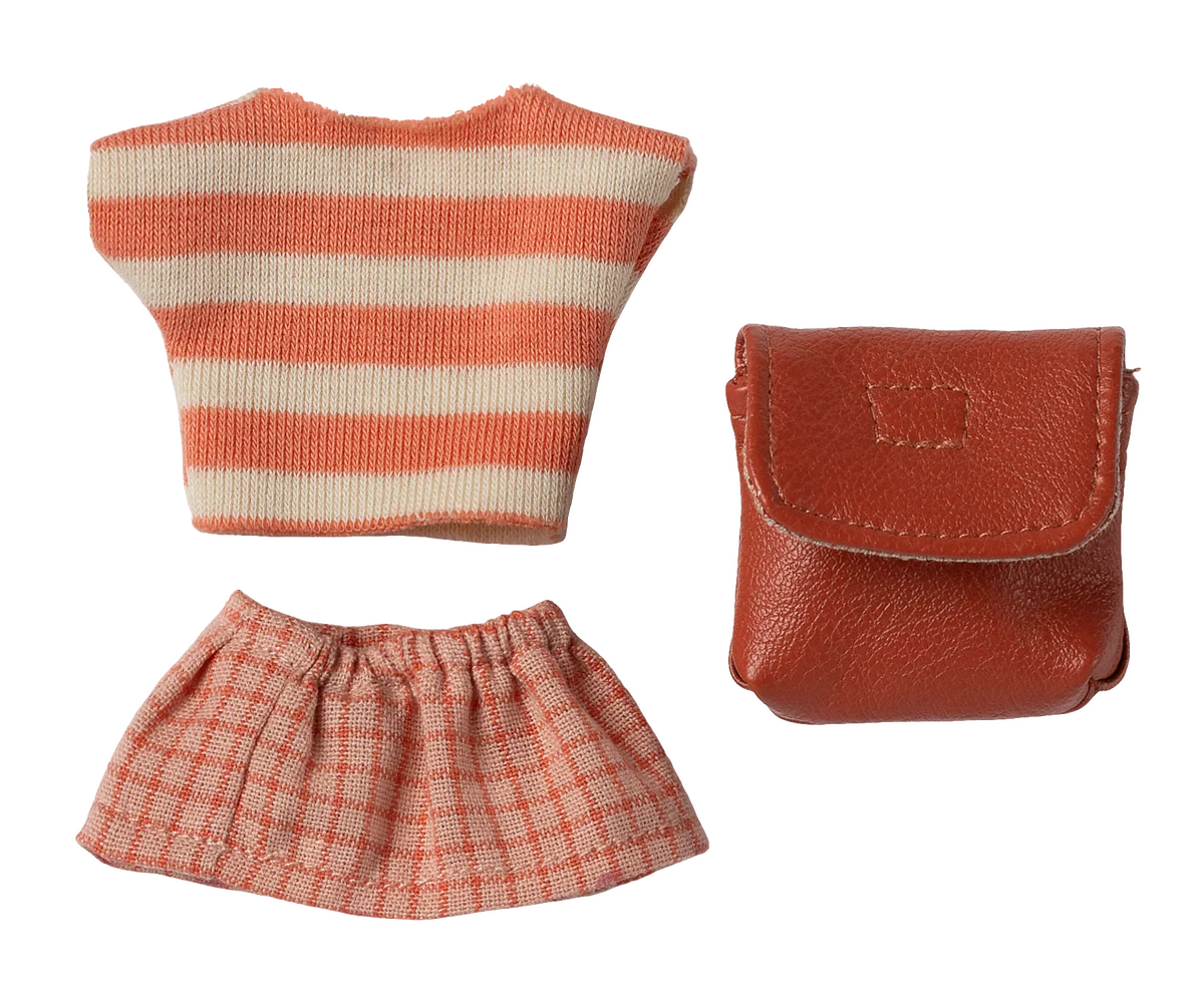 Maileg Kleidung und Tasche große Schwester
