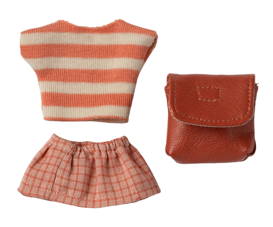 Maileg Kleidung und Tasche große Schwester