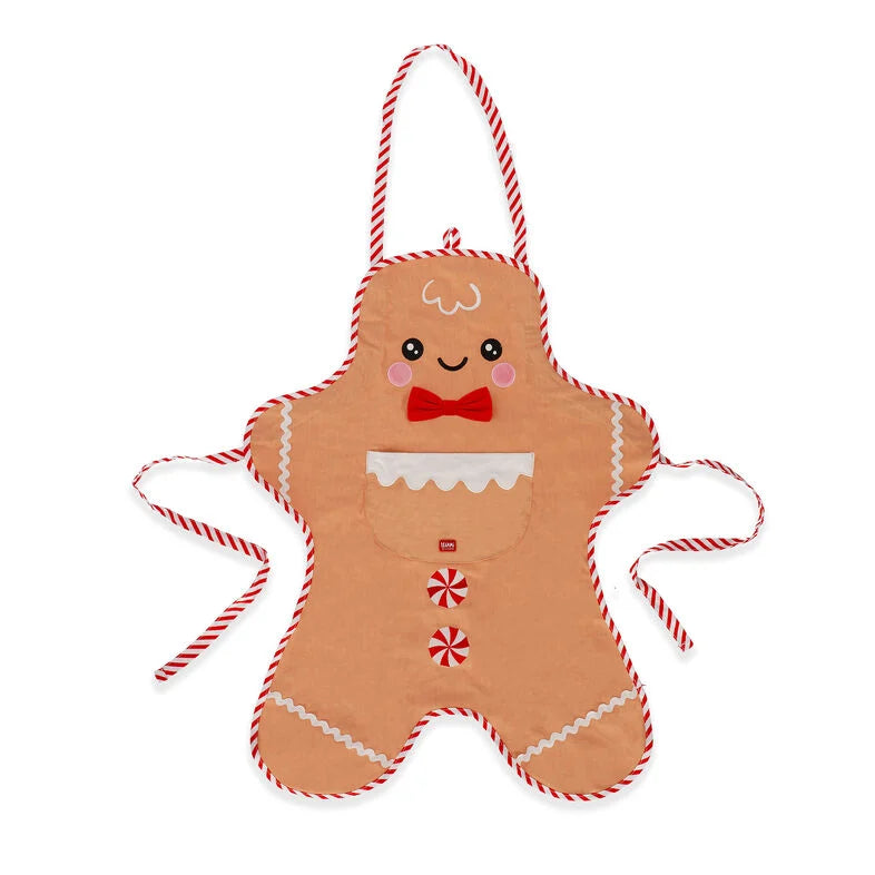 Legami Weihnachtliche Küchenschürze Gingerbread - Super Chef