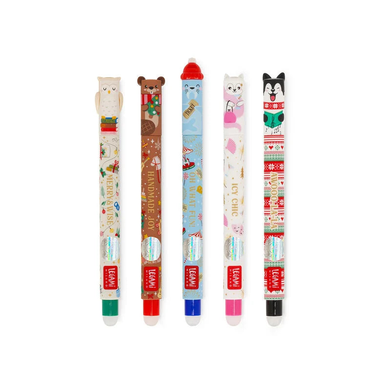 Legami Set aus 5 Mini Erasable Pens – Dream Peaks - Vorbestellung