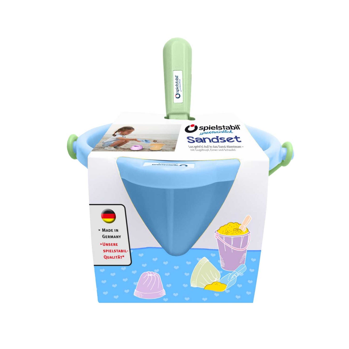 Spielstabil Sandset Pastell 3 Teilig