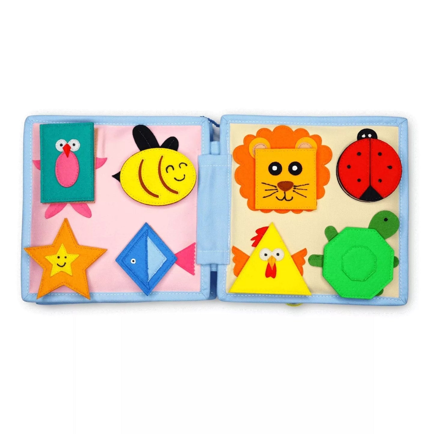 Jolly Designs Babybuch Mini Quiet Book Sonnenschein