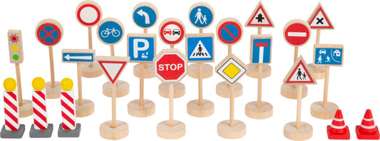 Small Foot Verkehrsschilder Set
