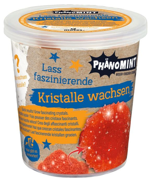 Phänomint Kristalle wachsen