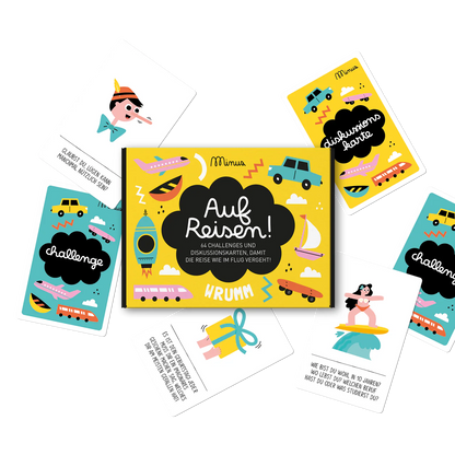 Minus Diskussionskarten und challenges