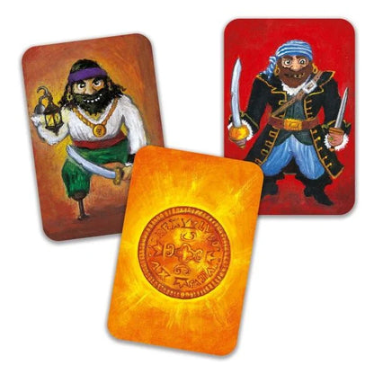 Djeco Piratatak Kartenspiel