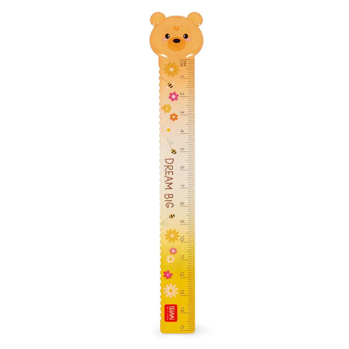 Legami  Lineal Teddybär 15cm – „Bear Sweet Bear“