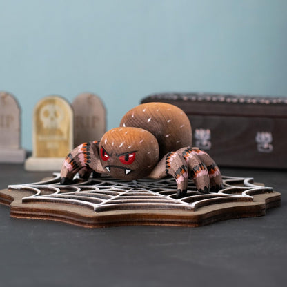 Bumbu Toys Spinne mit Spinnennetz