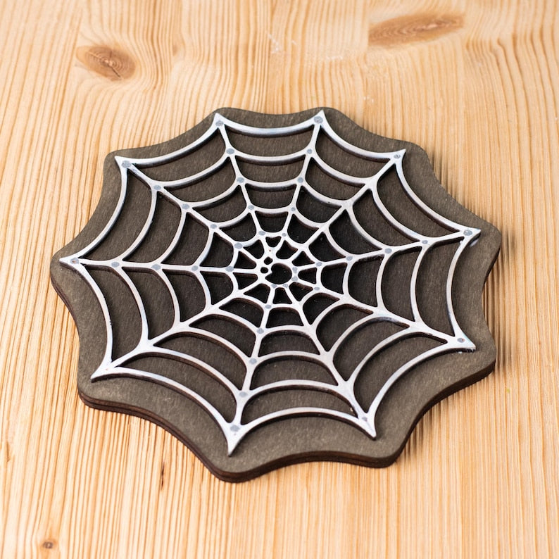 Bumbu Toys Spinne mit Spinnennetz