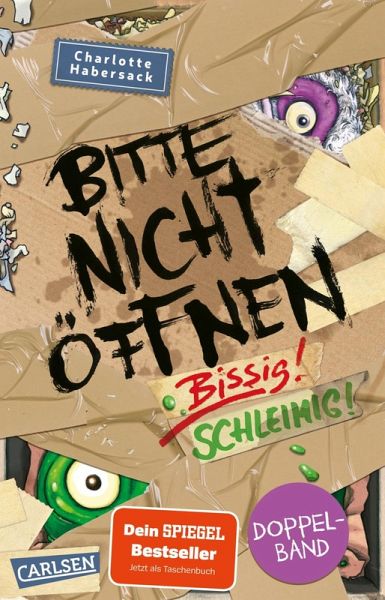 Carlsen Bitte nicht öffnen Doppelband Bissig! Schleimig!