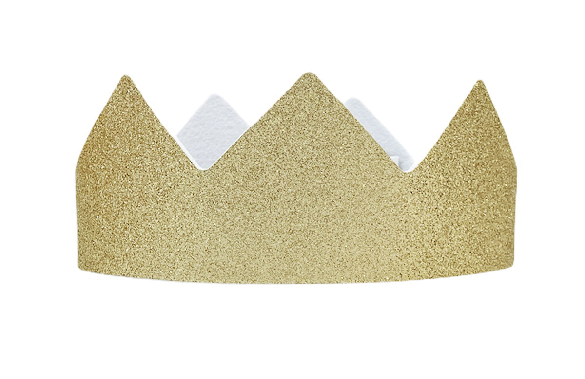 Ratatam Glitzer Krone Gold