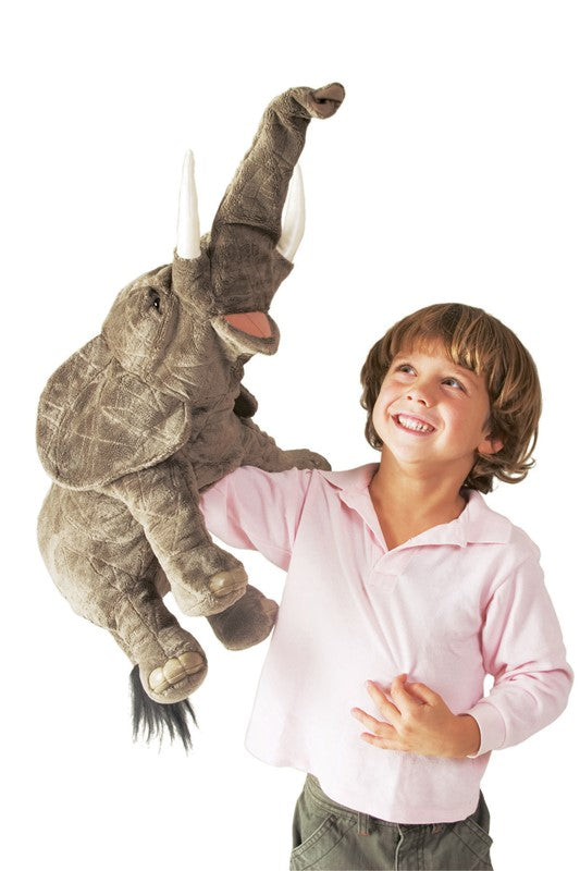 Folkmanis Handpuppe Elefant