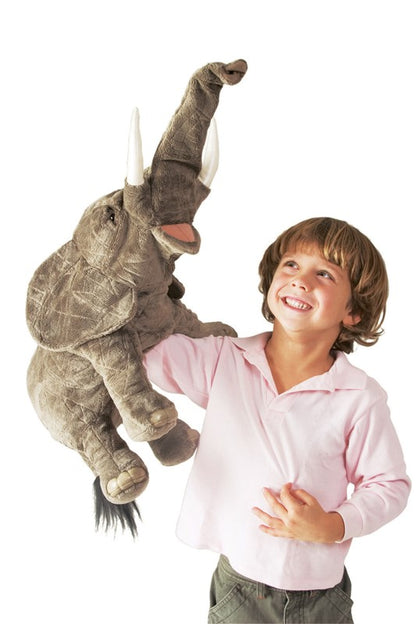 Folkmanis Handpuppe Elefant