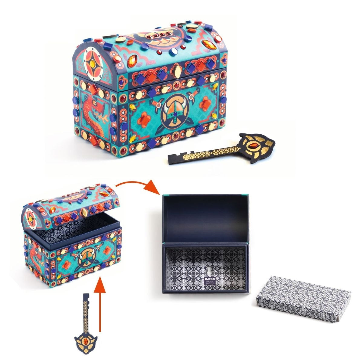 Djeco DIY Schatztruhe