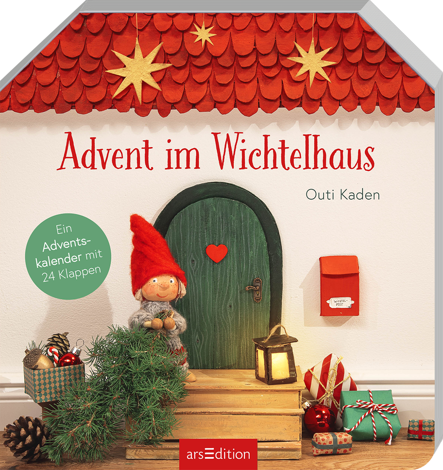 arsEdition Advent im Wichtelhaus - ein Adventskalender mit 24 Klappen