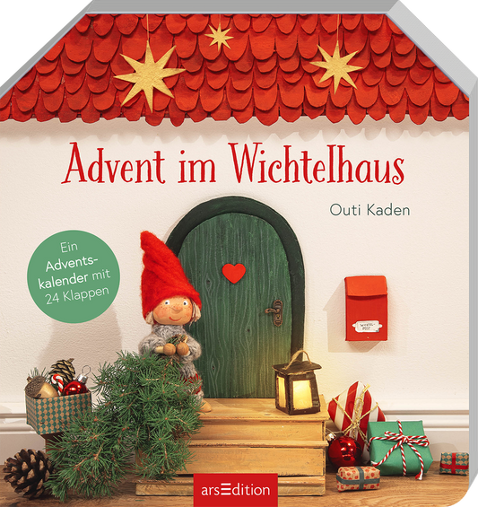 arsEdition Advent im Wichtelhaus - ein Adventskalender mit 24 Klappen