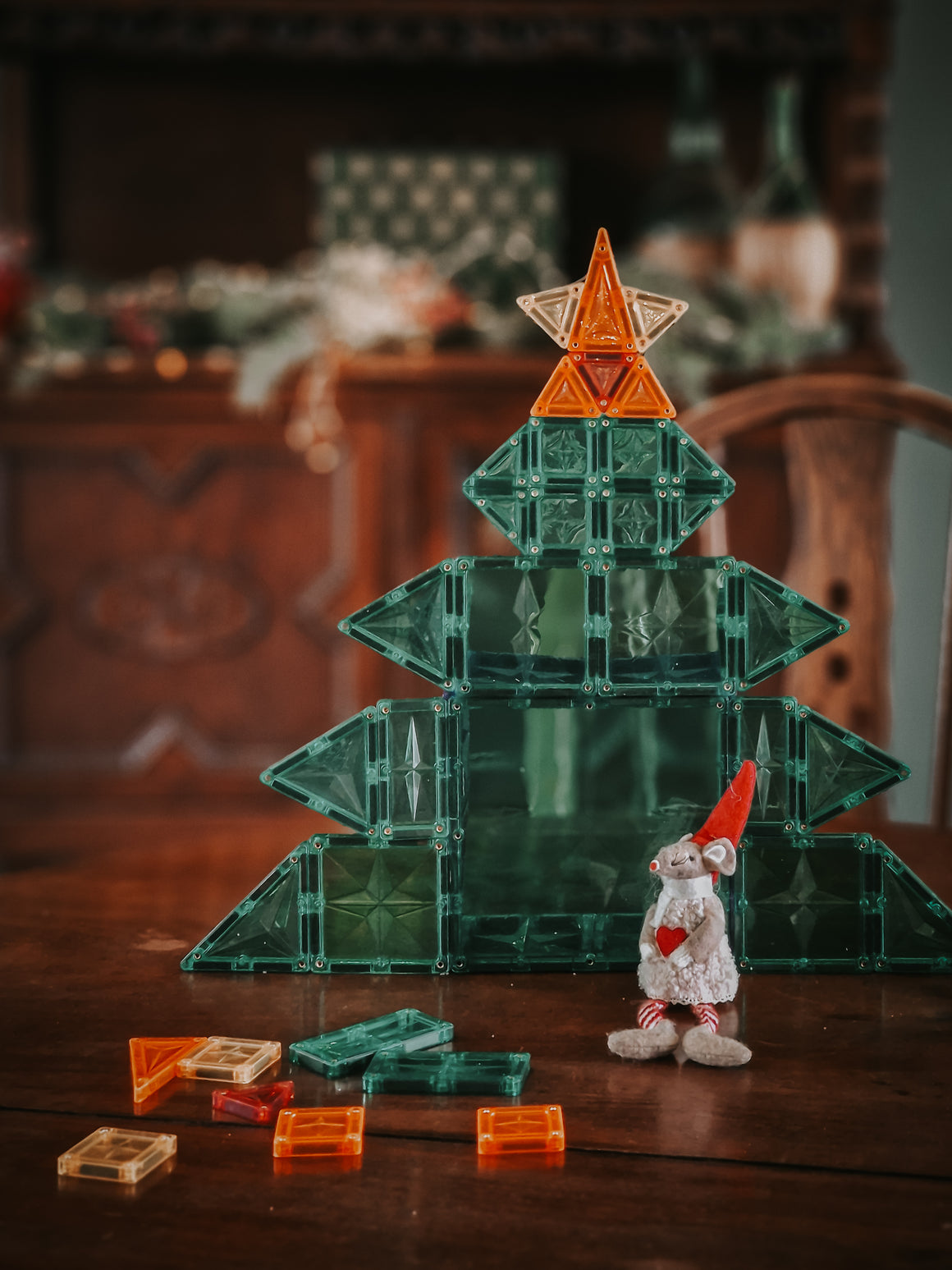 Cleverclixx Magnetbausteine Adventskalender - 37 Teile