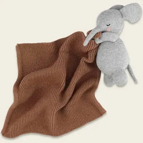 Ava&Yves Kuscheltuch groß mit Elefant