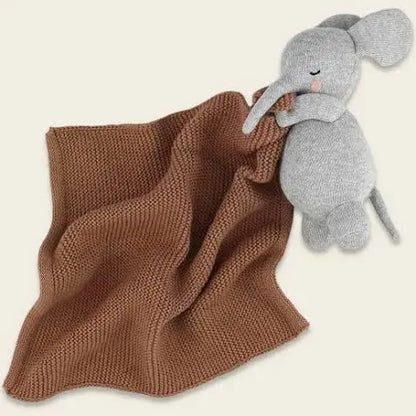 Ava&Yves Kuscheltuch groß mit Elefant