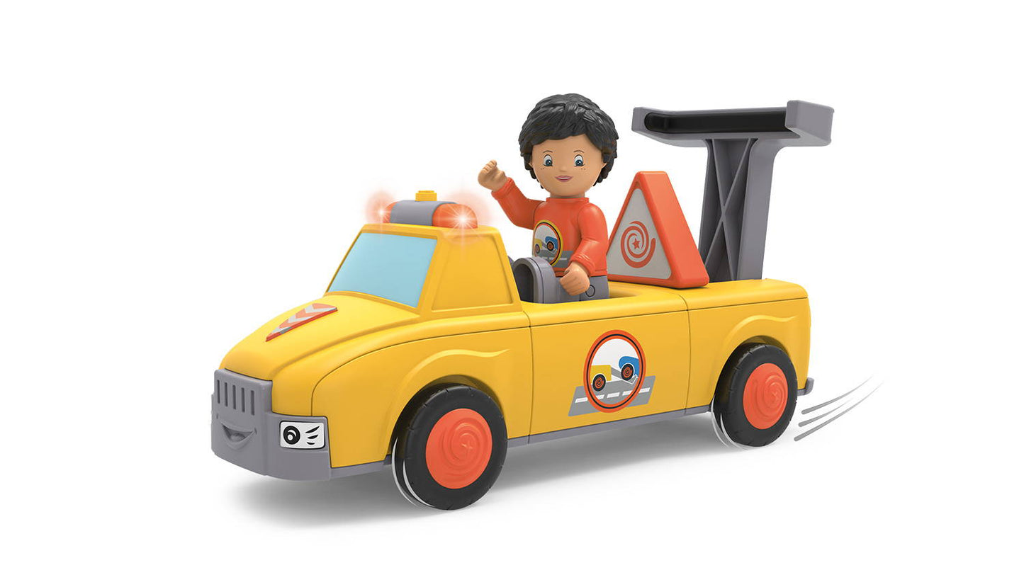 Toddys by Siku Chris Carry Fahrzeug gelb