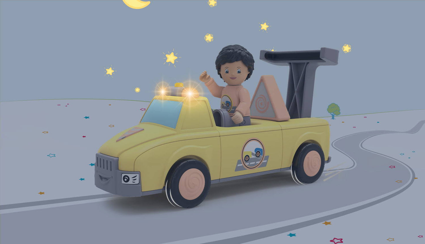 Toddys by Siku Chris Carry Fahrzeug gelb