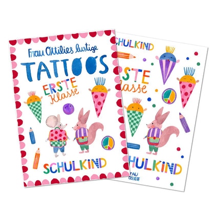 Frau Ottilie Tatoos erste Klasse