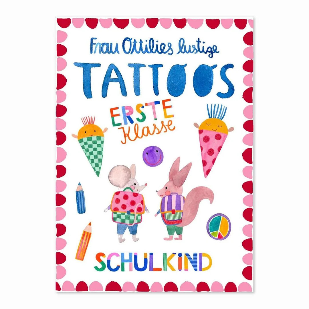 Frau Ottilie Tatoos erste Klasse