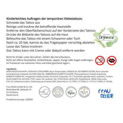 Frau Ottilie Tatoos erste Klasse
