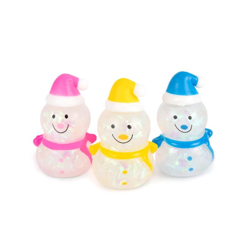 Schneemann Splashy Sparkle Anti Stress Spielzeug