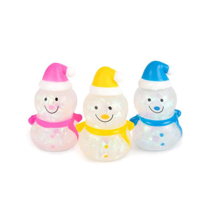 Schneemann Splashy Sparkle Anti Stress Spielzeug