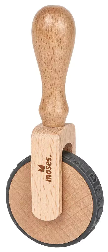 Moses Holz Rollstempel
