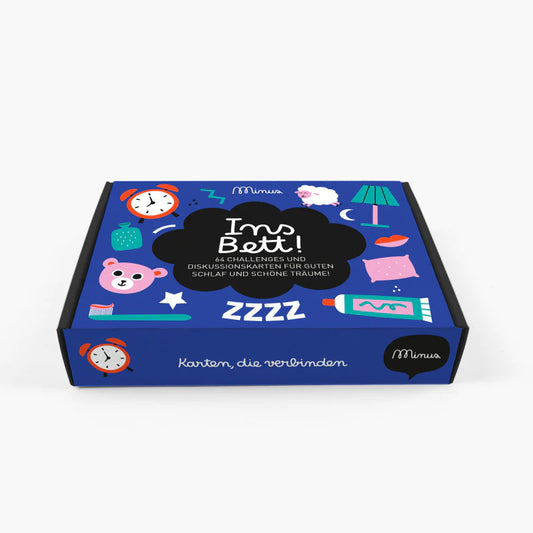 Minus Diskussionskarten "Ins Bett"