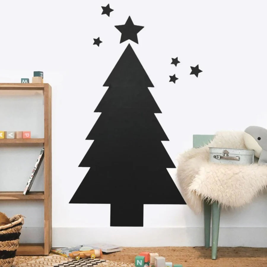 Magnettafel Tannenbaum inkl. Holz-Magnete