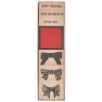 Rico Design Paper Poetry Stempelset Schleifen