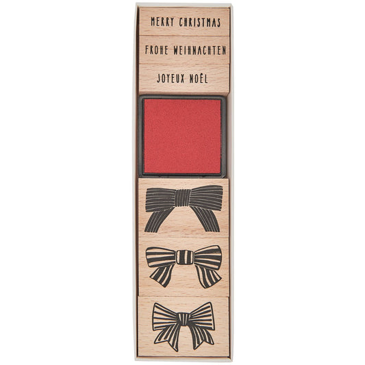 Rico Design Paper Poetry Stempelset Schleifen