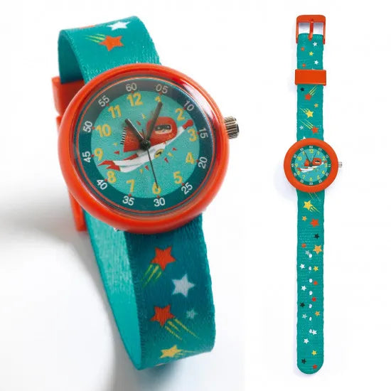 Djeco Kinderuhr Armbanduhr ticlock