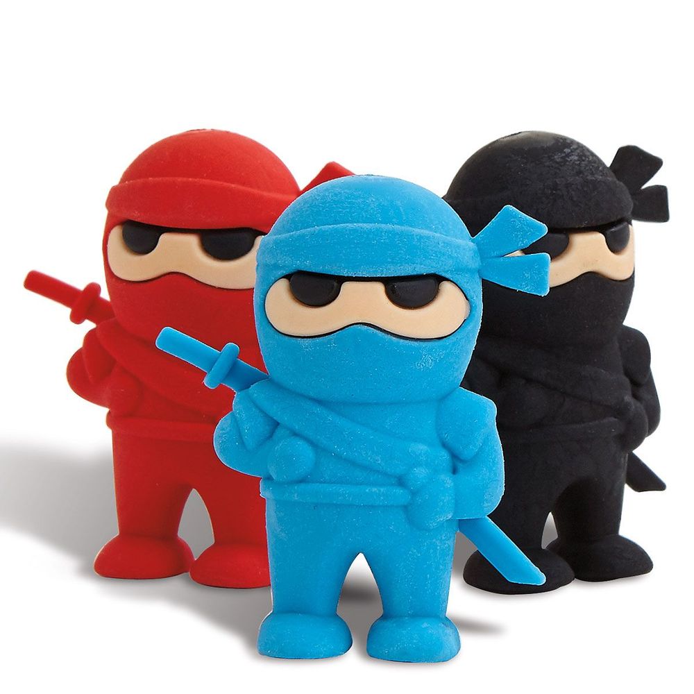 Ooly Ninja Radiergummi