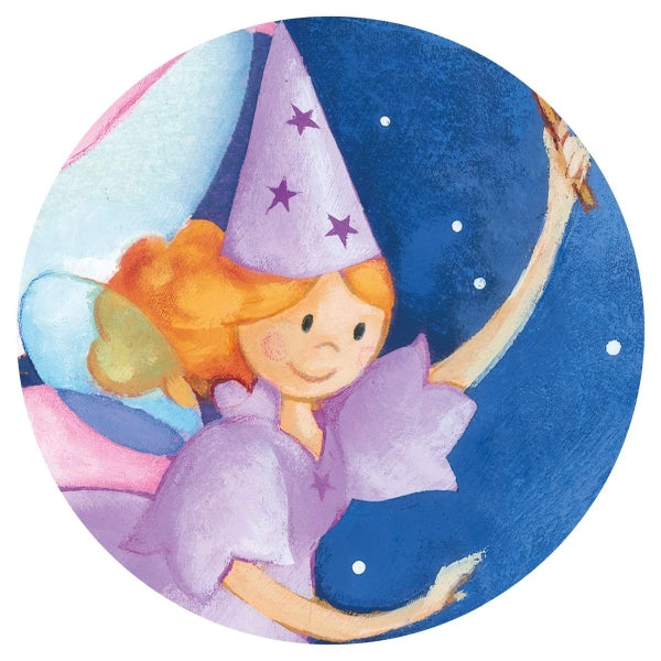 Puzzle Fee & Einhorn – 36 Teile im Silhouettenkoffer