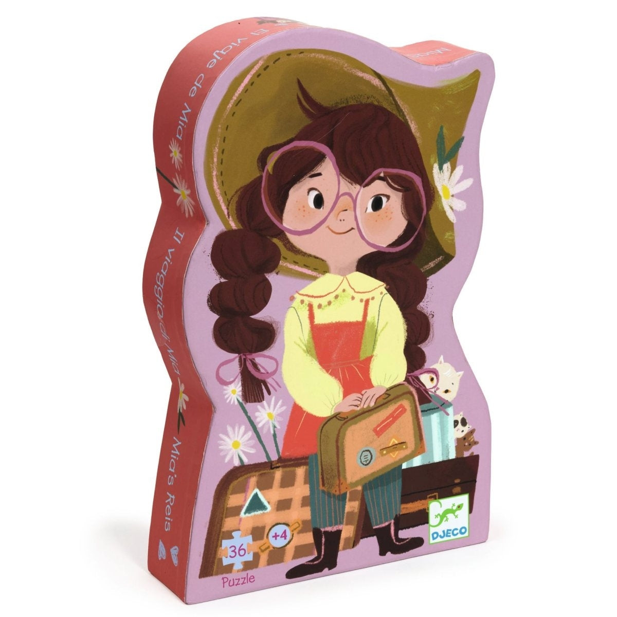 Djeco Puzzle: Mias Reise - 36 Teile