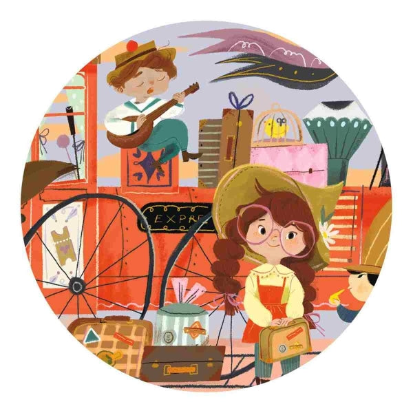 Djeco Puzzle: Mias Reise - 36 Teile