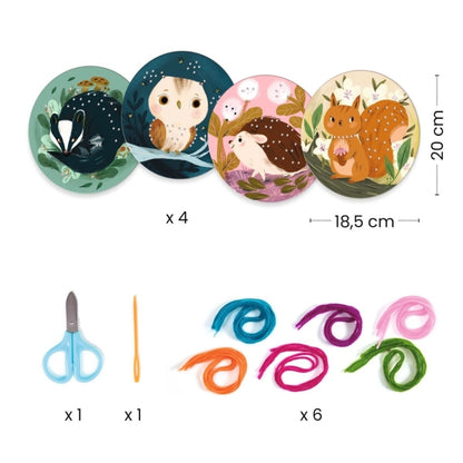 Djeco Basteln 3-6: Sticken