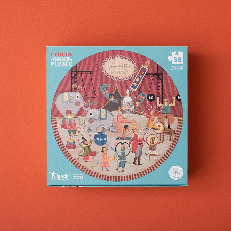 Londji Circus Round Puzzle