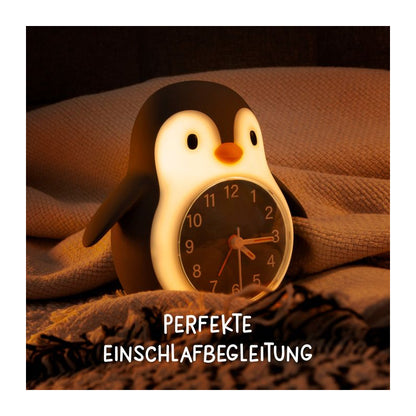 MegaLight Poppy Penguin Nachtlicht/ Bilderrahmen/ Wecker