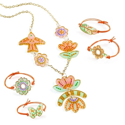 Do it yourself Schmuck aus Schrumpffolie zum selber basteln