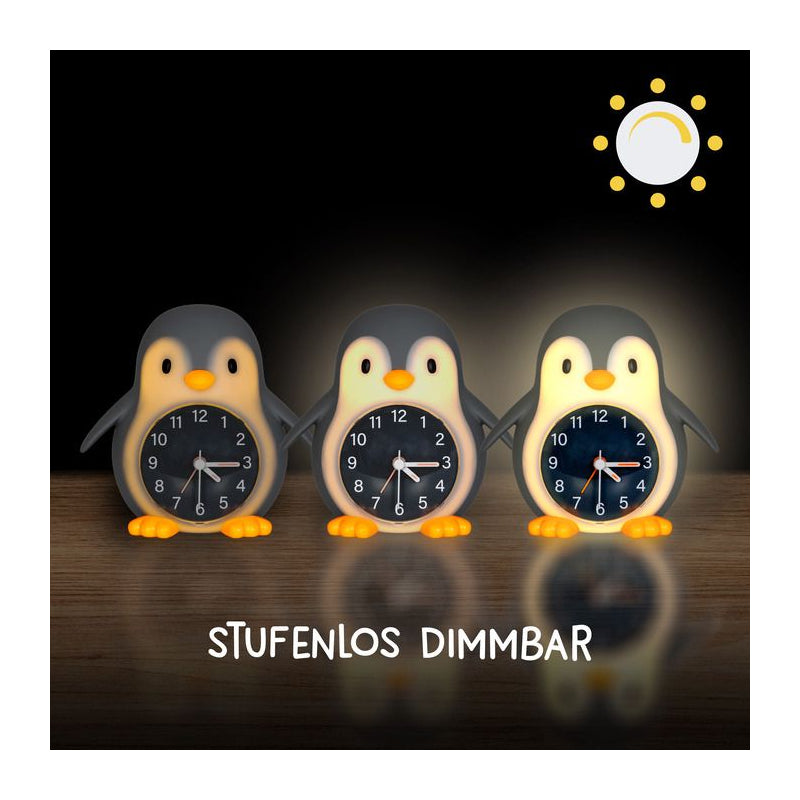 MegaLight Poppy Penguin Nachtlicht/ Bilderrahmen/ Wecker