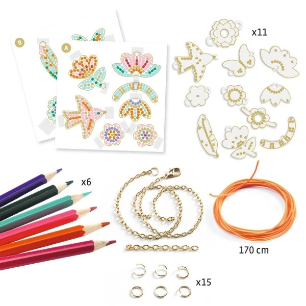 Do it yourself Schmuck aus Schrumpffolie zum selber basteln