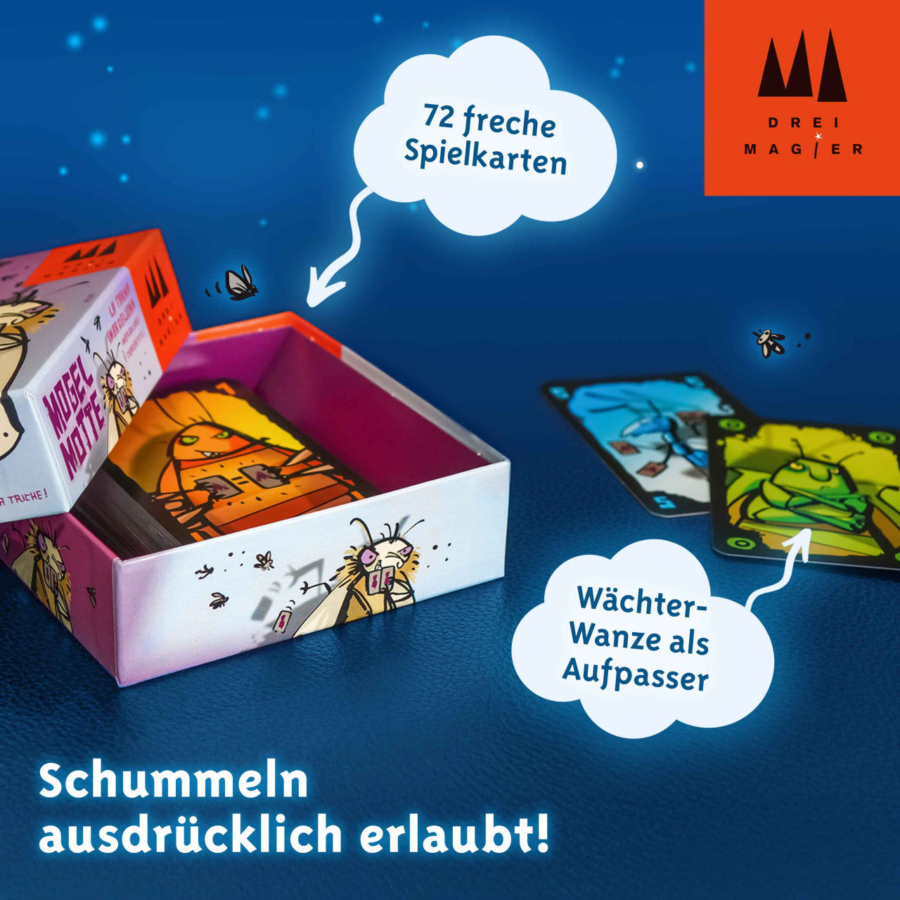 Drei Magier Mogelmotte