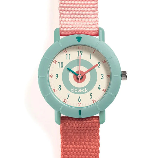 Djeco ticlock Sportuhr, hellrosa