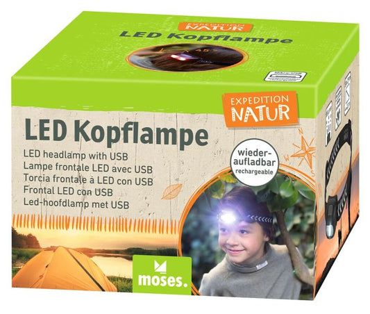 Moses LED-Kopflampe